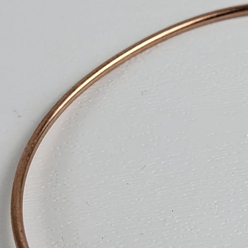 ALEX AND ANI Rose Gold Plated Love Charm Bracelet 7.5